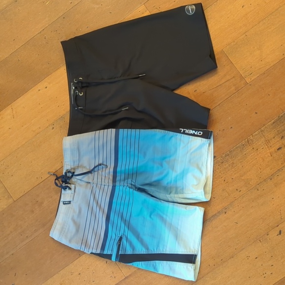 2 pair youth boys board shorts